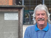 Further honour for Bordon hero as plaque unveiled by Woody's Walk