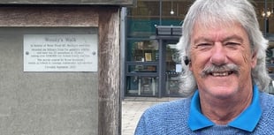 Further honour for Bordon hero as plaque unveiled by Woody's Walk