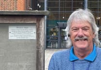 Further honour for Bordon hero as plaque unveiled by Woody's Walk