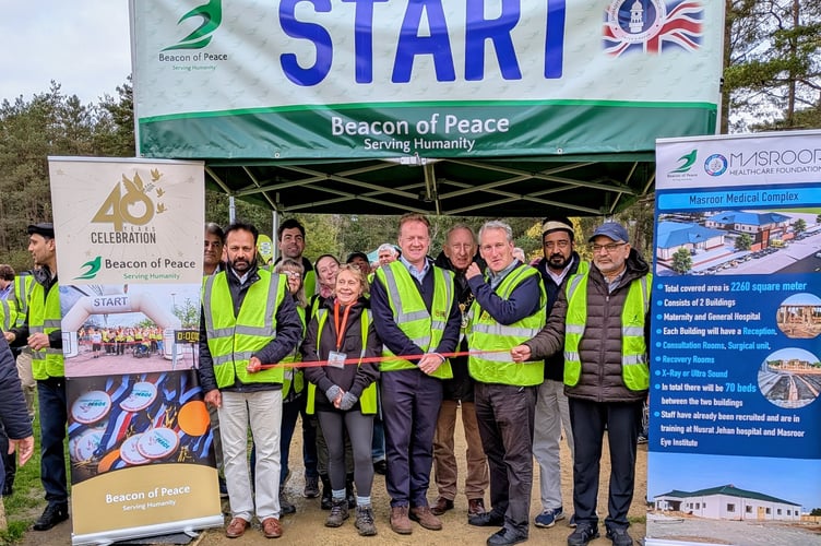 Beacon of Peace Walk East Hampshire Hogmoor