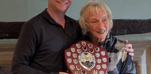Snooker league honour Dave Tink with new trophy