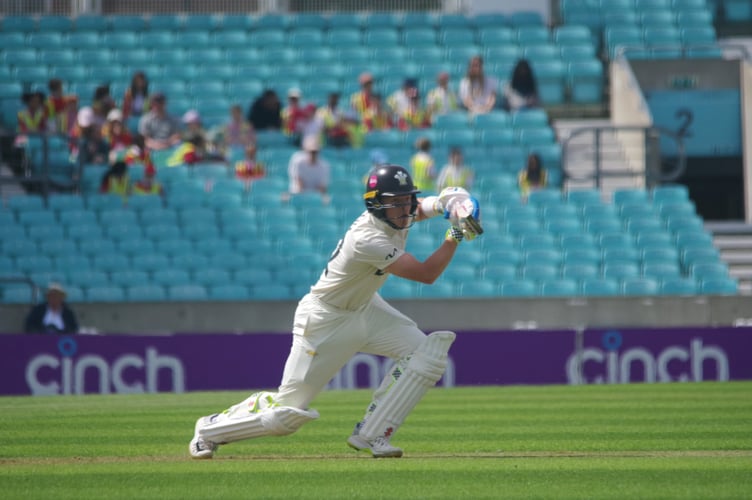Ollie Pope in action for Surrey (Photo: Mark Sandom)