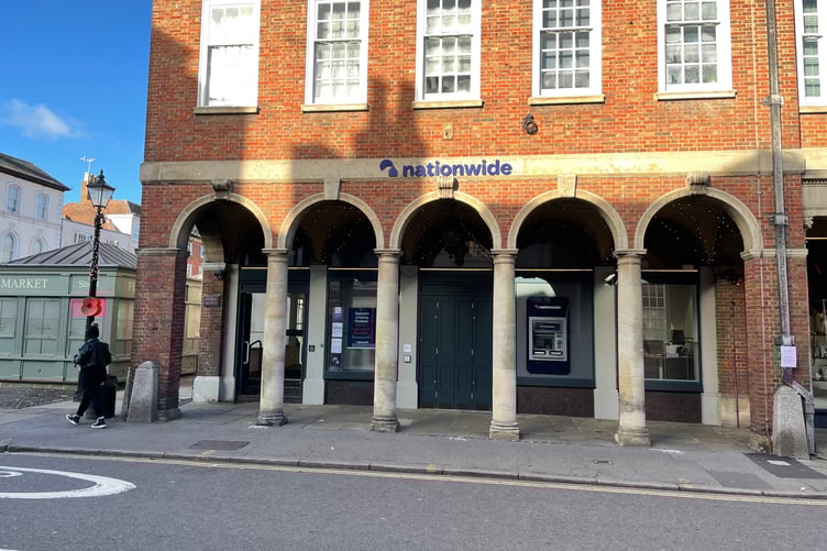 The Farnham Nationwide branch in The Borough.