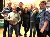 The party's not over yet as Lindford pub hosts Lions Christmas appeal