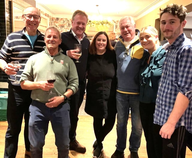 The party's not over yet as Lindford pub hosts Lions Christmas appeal