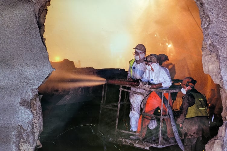 Hindhead Tunnel construction