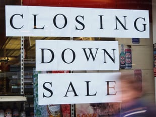 Fewer businesses shut their doors in Hampshire last year