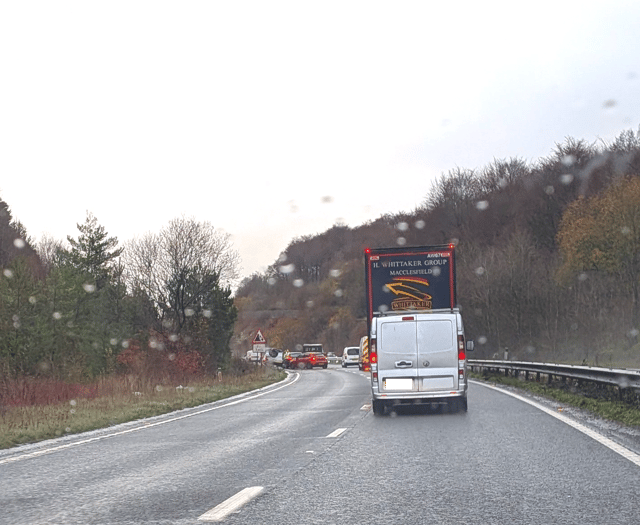 Lane blocked on A3 as car overturns near Petersfield junction