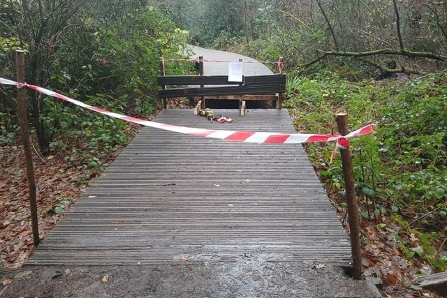 Bordon Inclosure Boardwalk Permanently Closed