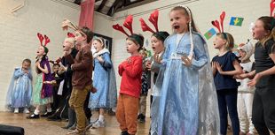 It's strictly showtime for young stage performers