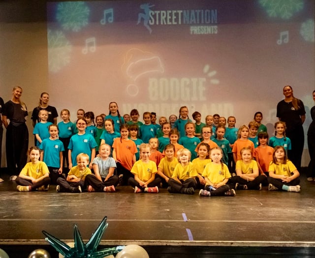 Hundreds of dancers shine at Christmas show