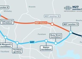 One day to go before major M27 Christmas closure