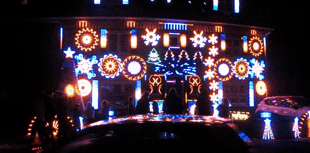 Christmas house in Four Marks adorned with 29,000 lights this year