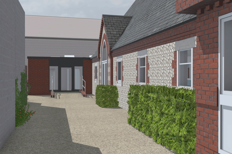 St Peter's Hall Petersfield revamp