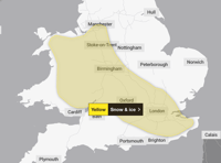Residents warned as Met Office predicts sleet and snow