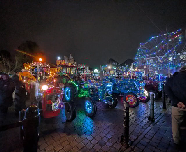 Tractor run donations keep rolling in as nearly £5k raised online