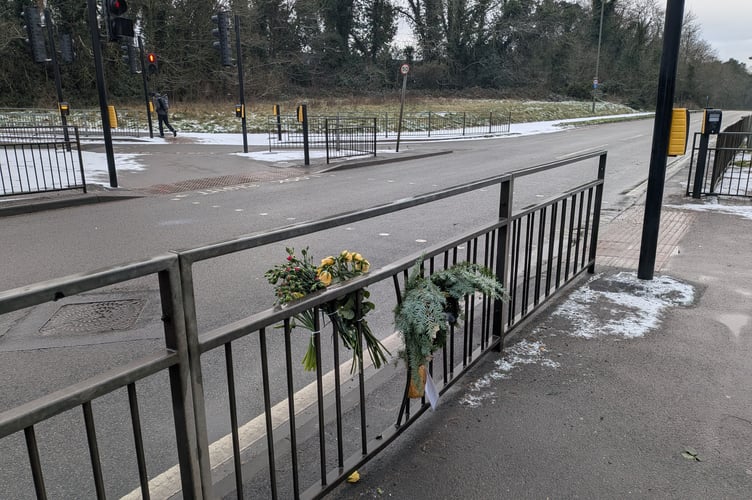 Hickleys Corner A31 Farnham New Year collision