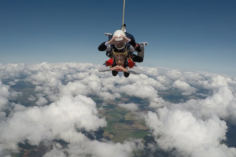 Phyllis Tuckwell Skydive