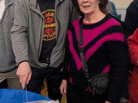 One final job as Liss says 'thank you' to legendary DIY pair