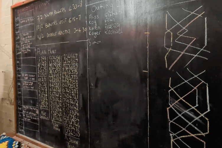 Plain Hunt St Mary's Liss bellringing
