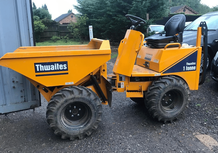 Stolen farm machinery.