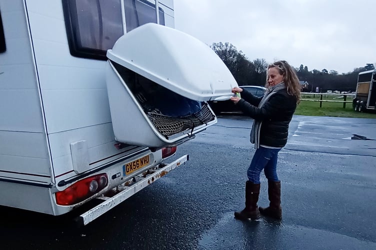 Sherry Smith and her motorhome. A gran is now rent and mortgage free, after using her divorce settlement to pay for a motorhome, which she lives in full time. Sherry Smith, 62 decided to move into a motorhome after splitting from her husband, to save herself £900 a month on rent. The cleaner, from Waterlooville, Hampshire, is now able to work less, and uses the extra cash to treat her grandchildren. She parks up for free on her clients posh driveways, and is able to put away £400 a month, which she plans to use to travel around in her van.