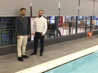 Swimmers avoid public gaze with new blinds 