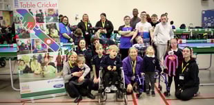 Table cricket hub opens at Treloar's School
