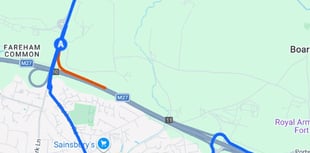 Overnight M27 closure planned