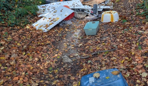 Fly-tippers fined nearly £5,500 after prosecutions