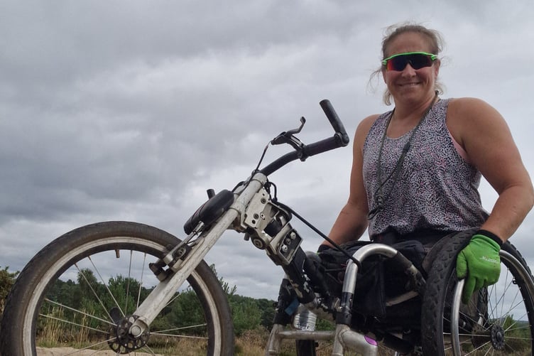 Paralympic gold medallist Rachel Morris is appealing for £15,000 to replace her ageing outdoor wheelchair,