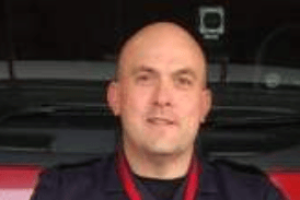 Alton Fire Station manager Ian Crawley pictured in 2021.