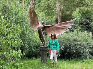 Sculptor Nicola Godden will open AppArt exhibition and trail
