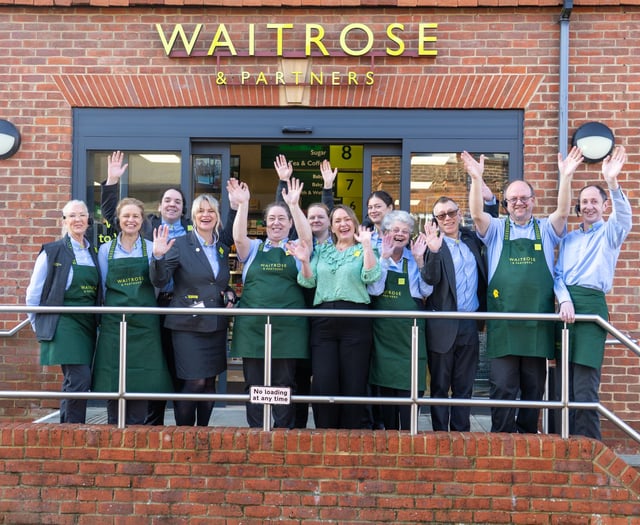 The wait is over: Waitrose Haslemere reopens after seven-week closure