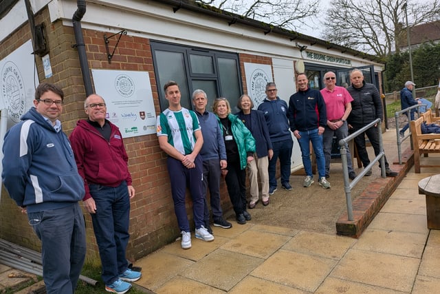 Bourne again: Cheers as sports club gets much-needed makeover