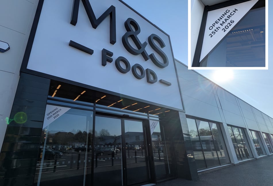 Simply stunning: M&S Food set to open next week in Farnham