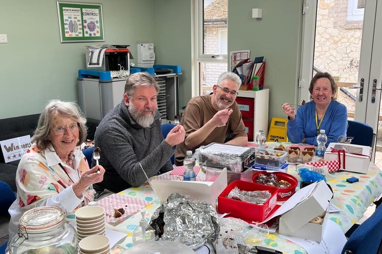 Binsted School Bake Off judging