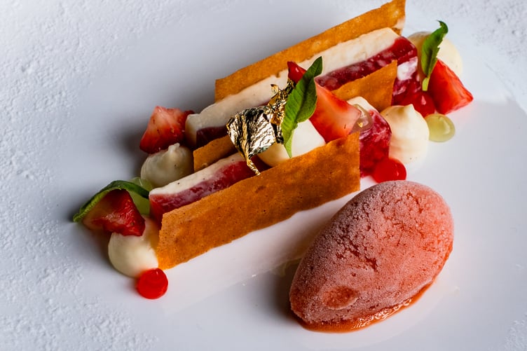 A dessert at The Third Monkey in Farnham.