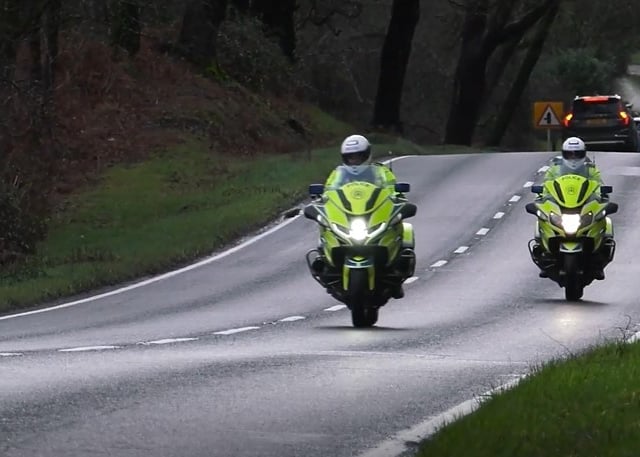 Police motorbike unit catches 2,200 speeders in seven months
