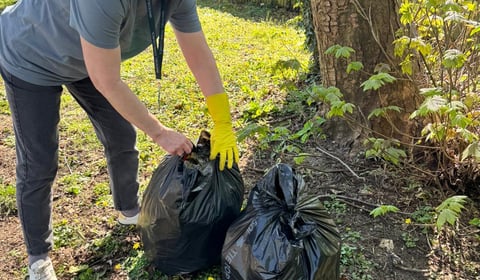 Taking out the trash as councillors unite against fly-tippers
