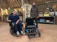 Whitehill's Bobby Williams passes on powerchair