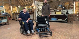 Whitehill's Bobby Williams passes on powerchair