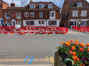Town centre improvement money should have gone on potholes