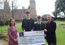 Students clock up miles and £5,000 for disability charity