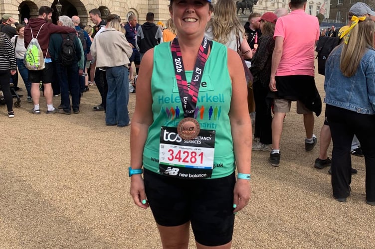 Katie one of the runners for Helen Arkell at The London Marathon 2026