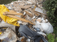 Outrage as toxic asbestos dumped near town