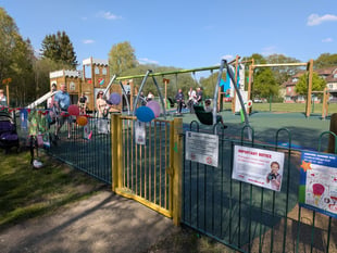 Its the fort that counts as Lindford gets playground boost