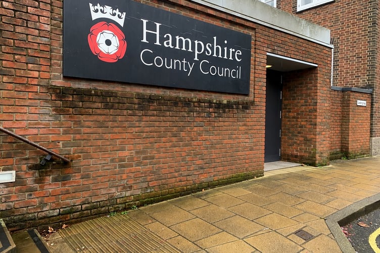 Hampshire County Council headquarters.