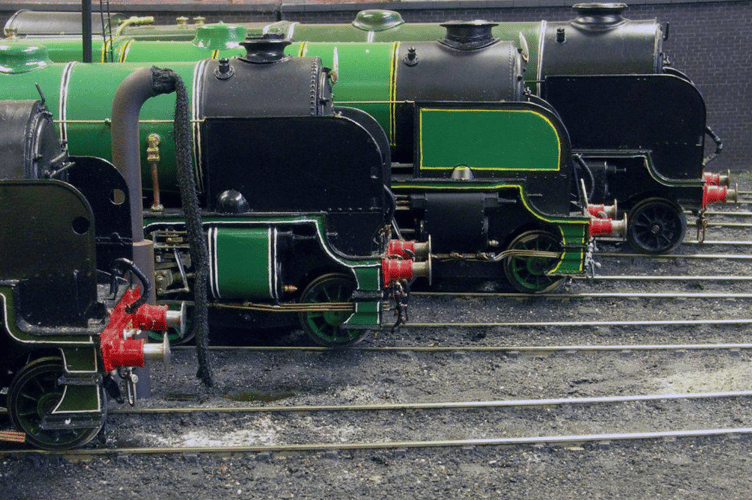 Guildford O Gauge Group model railway.