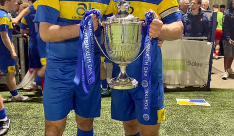 Petersfield Town stun AFC Portchester to win Portsmouth Senior Cup